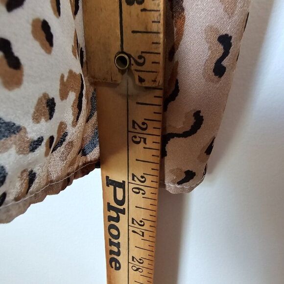 EUC SHINESTAR ANIMAL PRINT DOUBLE V NECK TANK TOP SIZE M - Picture 11 of 12